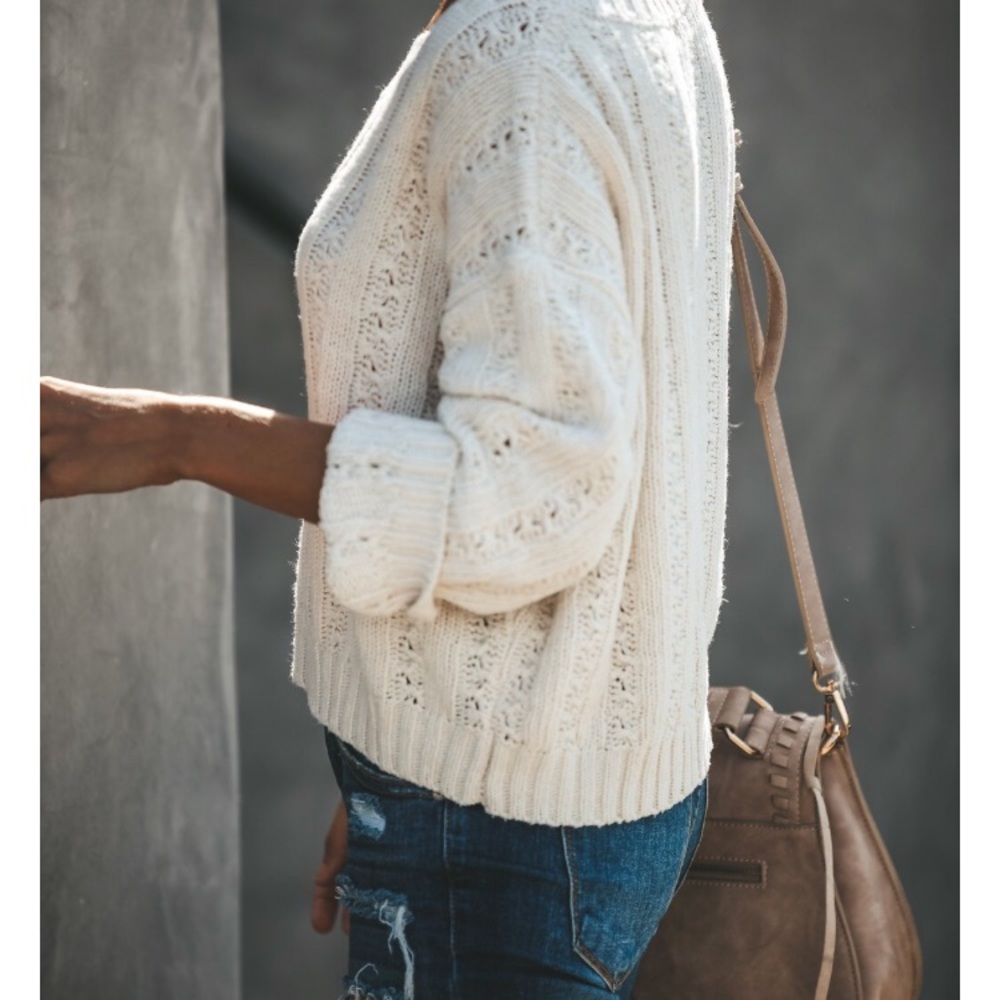 Cable Knit Sweater - Picture 3 of 6